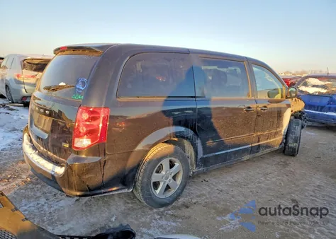 2013 Dodge Grand Caravan Sxt из США, поврежденный, VIN 2C4RDGCG5DR516413